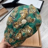 Gucci Fashion Tiger Print Causal Baseball Cap Hat