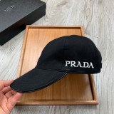 Prada Classic Logo Embroidery Baseball Cap Hat