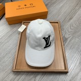 Louis Vuitton Unisex Classic Logo Embroidery Baseball Cap Hat