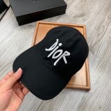 Dior Classic Logo Print Causal Baseball Cap Hat