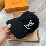 Louis Vuitton Unisex Classic Logo Embroidery Baseball Cap Hat