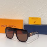 Louis Vuitton Fashion Classic Glasses Z1505U Size 59-18-143