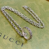 Gucci Anger Forest Classic Double G Retro Necklace