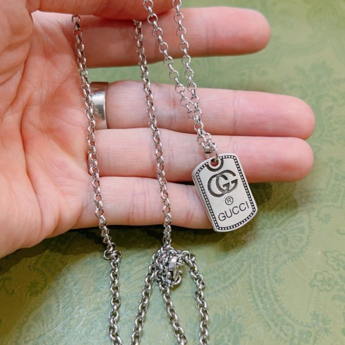 Gucci Anger Forest Double G Vintage Classic Collection Necklace