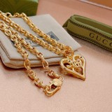 Gucci Anger Forest Double G Chow Tai Fook Necklace
