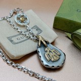 Gucci Anger Forest Classic Double G Retro Necklace