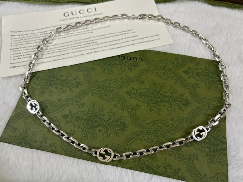 Gucci Classic Double G Retro Necklace