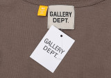 Gallery Dept Wilted Rose Skeleton Beach Printed Short Sleeve Unisex Fashion Cotton T-shirt