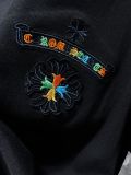 Chrome Hearts Embroidered Colorful Classic Cross Horseshoe Short Sleeve Tee