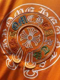 Chrome Hearts Embroidered Colorful Classic Cross Horseshoe Short Sleeve Tee