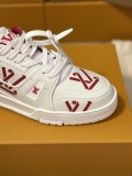Louis Vuitton Trainer Fashion 5D Printing Shoes Unisex Rendering Sneakers Virgil Abloh