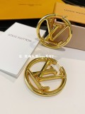 Louis Vuitton Classic Big Circle Logo Earrings