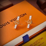 Louis Vuitton Classic Alphabet Ear Studs