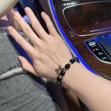 Louis Vuitton Classic Retro Rock Punk Agate Style Bracelet