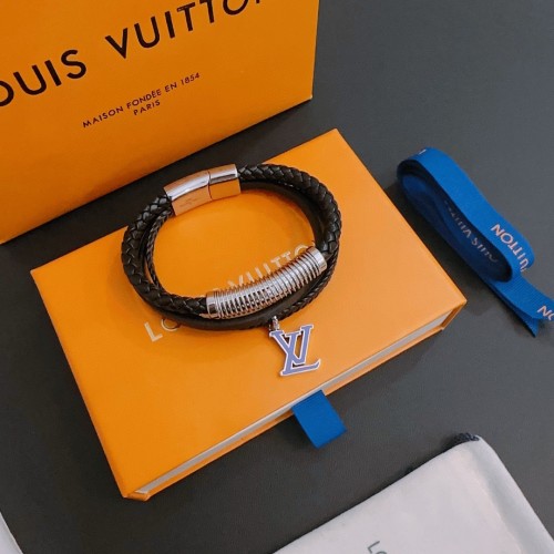 Louis Vuitton Unisex Classic Vintage Cowhide Rope Bracelet