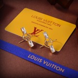 Louis Vuitton Classic Alphabet Ear Studs