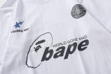 BAPE/A/Bathing Ape Letter STA Star Lightning T-shirt