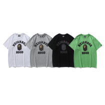 BAPE/A/Bathing Ape &  NBHD Little Ape Head Printed T-shirt