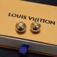 Louis Vuitton Classic Alphabet Stud Earrings