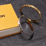 Louis Vuitton Classic Unisex Carved Bracelet