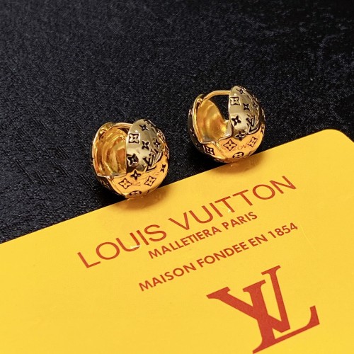 Louis Vuitton Classic Alphabet Stud Earrings