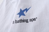 BAPE/A/Bathing Ape Letter STA Star Lightning T-shirt