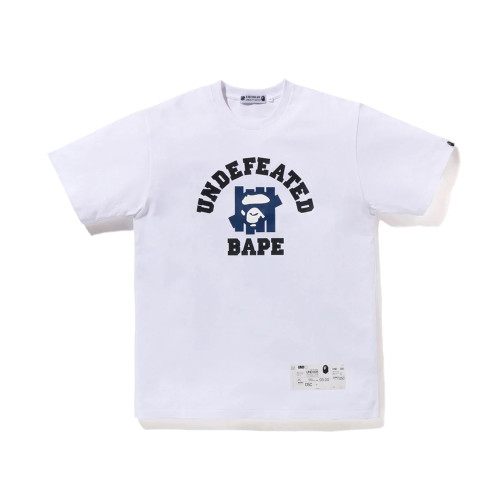 BAPE/A/Bathing Ape Letter Print Short Sleeve T-shirt