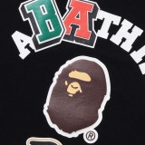 BAPE/A/Bathing Ape Colorful Letter Foam Embossed Printed T-shirt