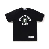 BAPE/A/Bathing Ape Letter Print Short Sleeve T-shirt