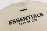Fear of God Essentials3D Silicone Letter Printing Short Sleeve