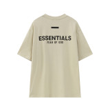 Fear of God Essentials3D Silicone Letter Printing Short Sleeve