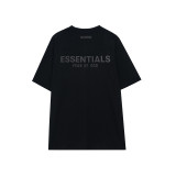 Fear of God Essentials3D Silicone Letter Printing Short Sleeve