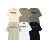 Fear of God Essentials3D Silicone Letter Printing Short Sleeve