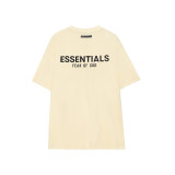 Fear of God Essentials3D Silicone Letter Printing Short Sleeve