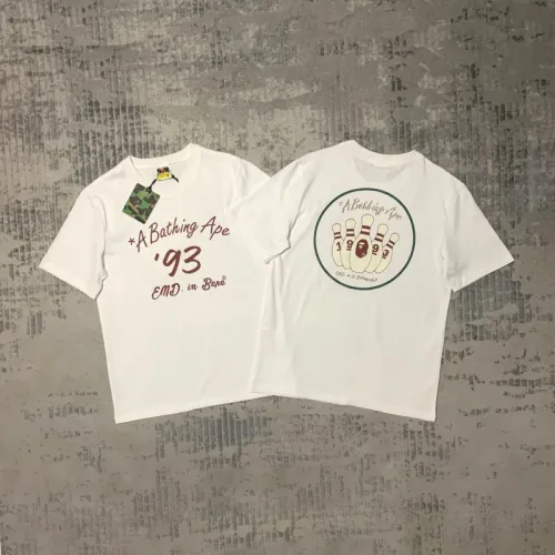 BAPE/A/Bathing Ape Bowling Co branded Printed Short Sleeve T-shirt