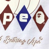 BAPE/A/Bathing Ape Bowling Co branded Printed Short Sleeve T-shirt