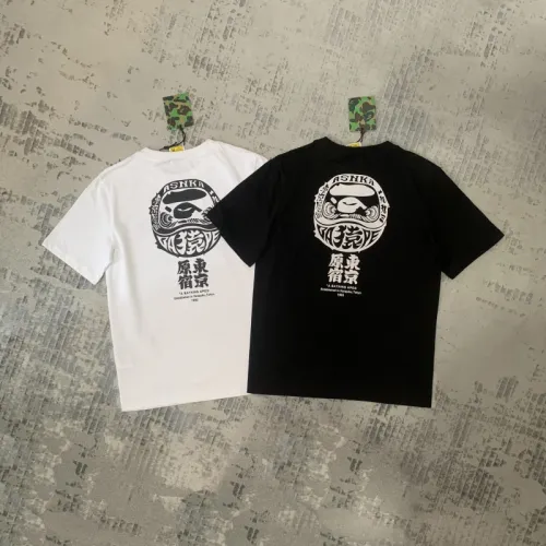 BAPE/A/Bathing Ape Fu Shen Tuoli Weng Graffiti Letter Printing Short Sleeve