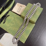 Gucci Interlocking Double G Pendant Necklace 60CM