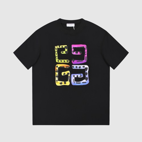 Givenchy Colorful Logo Printing Short Sleeve Fashion Casual T-shirt