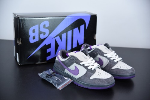 Nike Dunk Low Pro SB  Purple Pigeon  Unisex Classic Sneakers Slip-Resistant Lightweight Casual Board Shoes