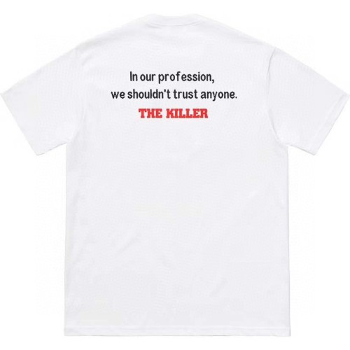 Supreme Chow Yun Fat Bloody Twin Male Printed Short Sleeves