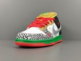 NIKE DUNK SB LOW What The Dunk Unisex Classic Cowhide Sneakers Slip-Resistant Lightweight Casual Board Shoes