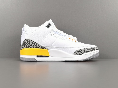 Nike Jordan Air Jordan 3 R etro Laser Orange Unisex Trendy Basketball Shoes