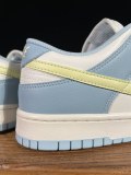 Nike Dunk Low Ocean Bliss Citron Tint Unisex Classic Casual Board Shoes Sneakers