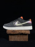 Nike Dunk Low Retro Rainbow Trout Unisex Classic Casual Board Shoes Sneakers