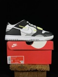 Nike Dunk Low Scrap Wolf Grey Light Lemon Twist Unisex Classic Casual Board Shoes Sneakers