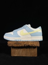 Nike Dunk Low Ocean Bliss Citron Tint Unisex Classic Casual Board Shoes Sneakers