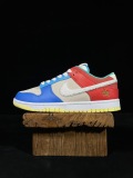Nike Dunk Low Retro PRM Year Of Rabbit Blue Ogange Gream Unisex Classic Casual Board Shoes Sneakers