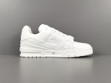 Louis Vuitton Trainer Fashion Low Casual Board Shoes Unisex Rendering Sneakers