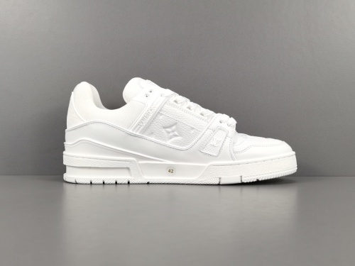 Louis Vuitton Trainer Fashion Low Casual Board Shoes Unisex Rendering Sneakers